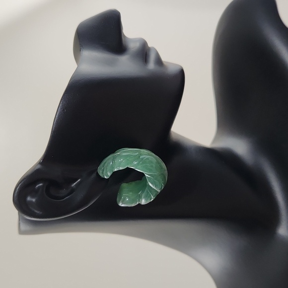Vintage lightweight green hoops - Picture 1 of 5